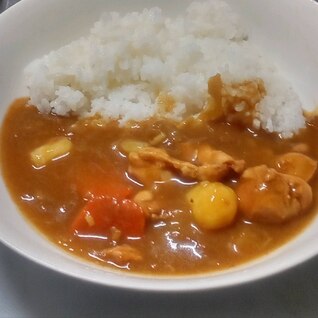 圧力鍋で☆チキンカレー